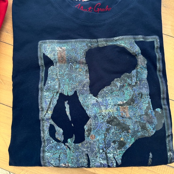 Robert Graham Multicolor Graphic Tee - Picture 2 of 2